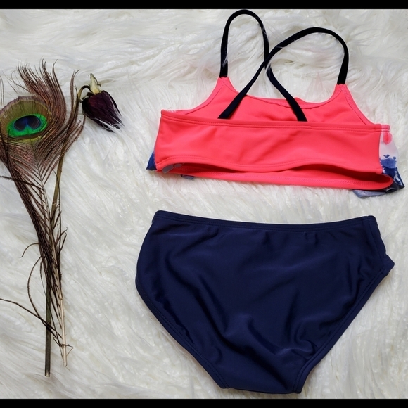 Cat & Jack Tie Dye Bikini Set - Picture 2 of 4